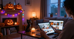 A Spooky Home For Halloween, Designed With AI