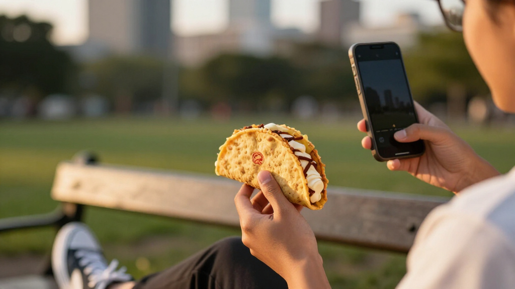 Food Signal Monitor: Taco Bell Ice Cream Taco