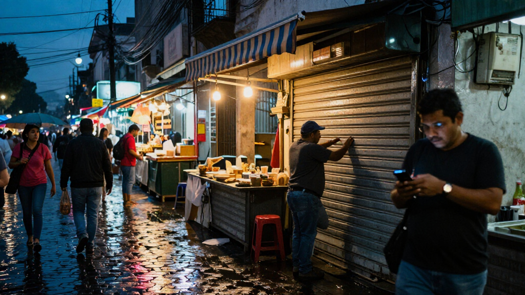 The Closing Scene Keeps To Time In “Nightmarket — Mercado De Medianoche” (FABLE/175)